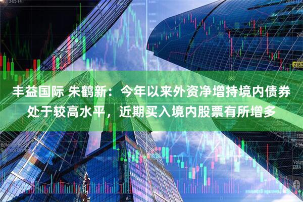 丰益国际 朱鹤新：今年以来外资净增持境内债券处于较高水平，近期买入境内股票有所增多