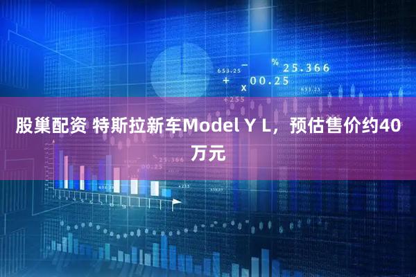 股巢配资 特斯拉新车Model Y L，预估售价约40万元